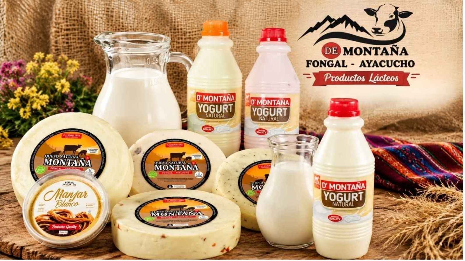 De Montaña Fongal - Productos Lácteos - Cámara Regional Comercio Ayacucho
