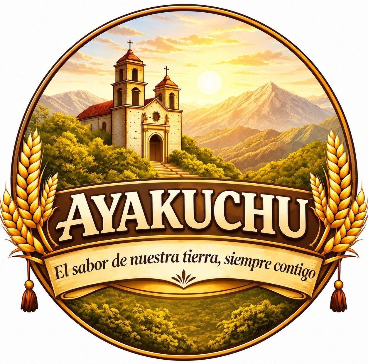 Logo - Panes tradicionales - AYAKUCHU - Pan Chapla artesanal - Horno a leña - Sabor ayacuchano - Trigo natural - Repartos en Lima - Emprendimiento peruano - Tradición altoandina - Presentación rústica - Cámara Regional de Comercio Ayacucho - Perú