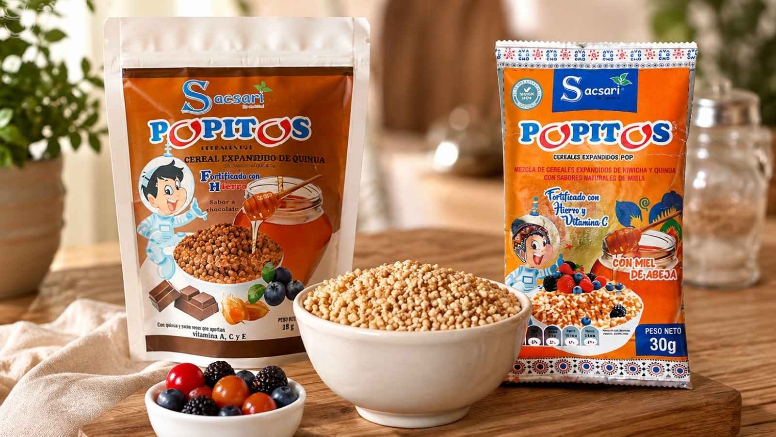 Cereal Expandido - Sacsari - Cámara Regional Comercio Ayacucho