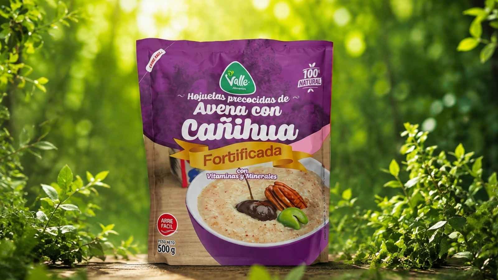 Hojuela de Avena con Cañihua - D Valle - Cámara Regional Comercio Ayacucho