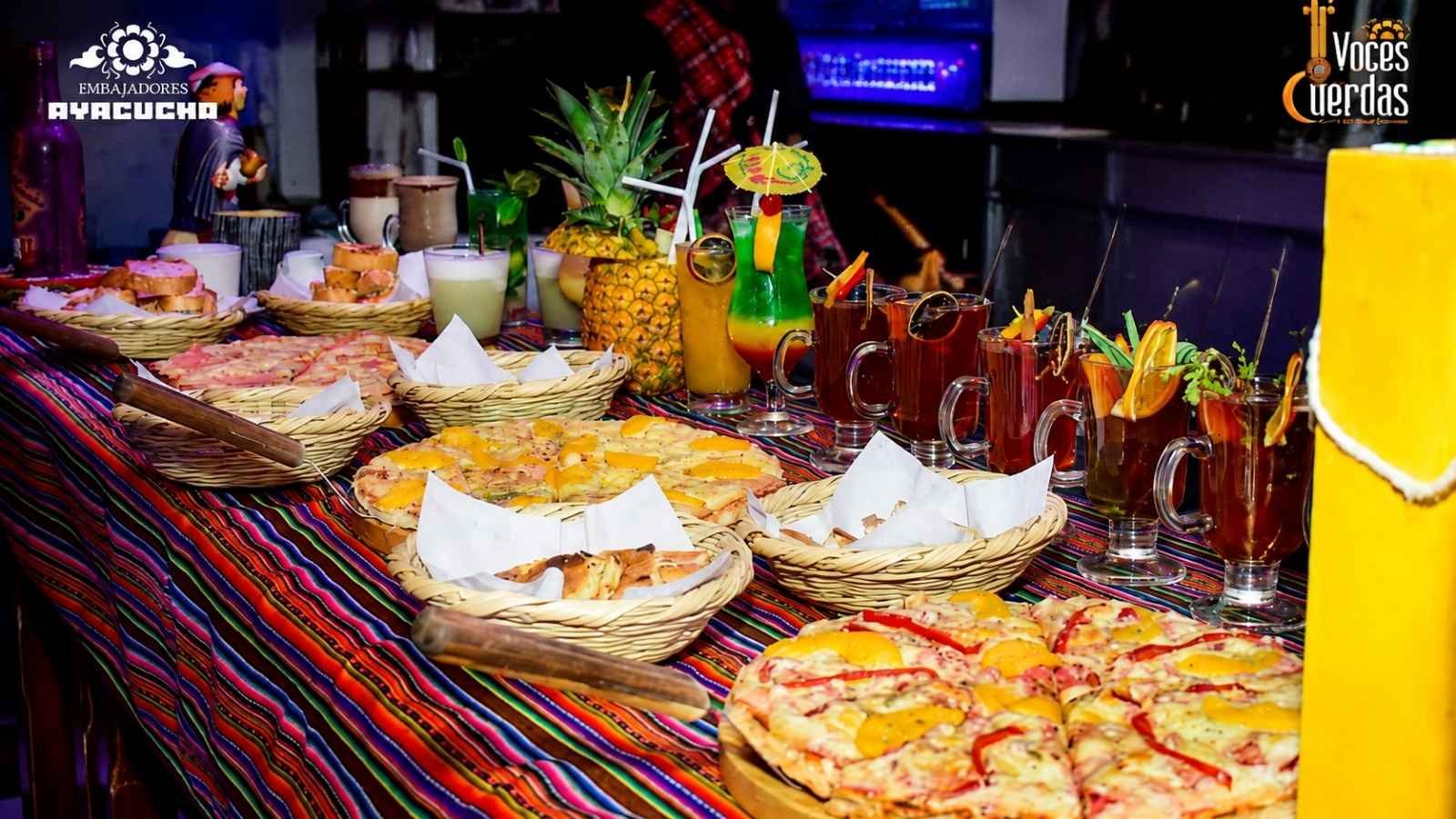Pizzeria de la casa - Voces y Cuerdas - Cámara Regional Comercio Ayacucho